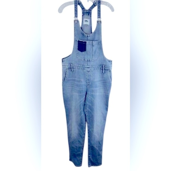 OLD NAVY women’s Stylish Blue Denim Overalls - Picture 6 of 7
